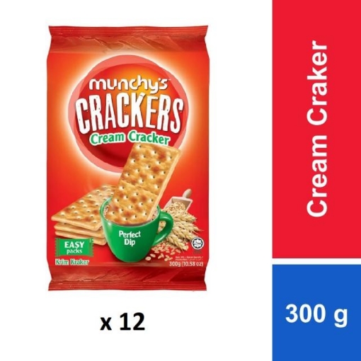 Picture of MUNCHY CREAM CRACKER 300GMX12PKT