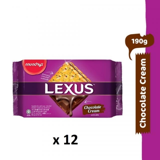 Picture of MUNCHY LEXUS CHOC 12X190GM