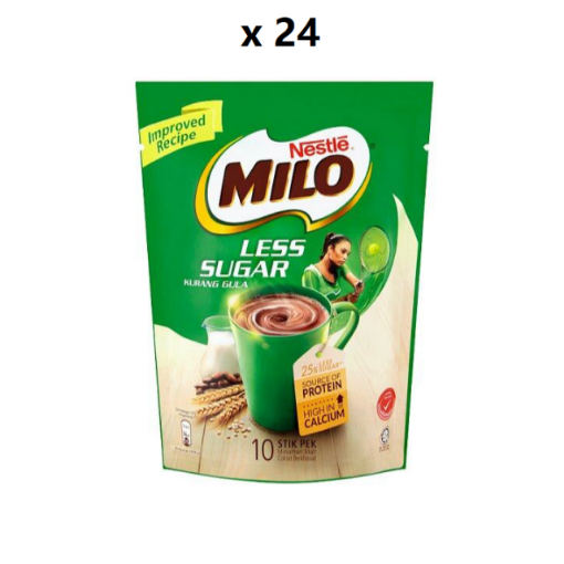 Picture of MILO ACTIV-GO LESS SUGAR 24X(10X27G)