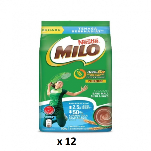 Picture of MILO PLUS FIBRE REFILL 12X1KG