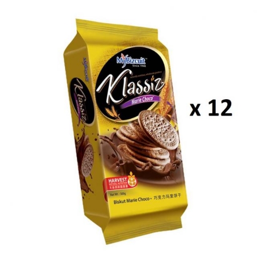 Picture of MYBIZCUIT KLASSIZ CHOCO MARIE 12X300G