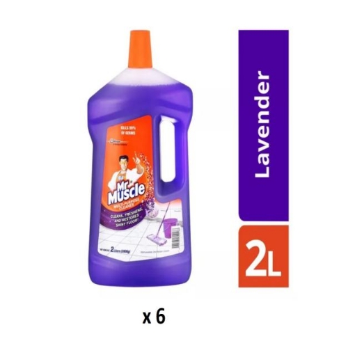 Picture of MR MUSCLE MP CLEANER LAVENDAR 6X2L