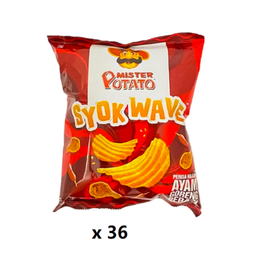 Picture of MISTER POTATO SYOK WAVE FFCHICKEN 36X65G