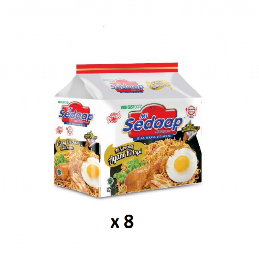 Picture of MI SEDAAP GORENG AYAM KRISPI 8X5X88G