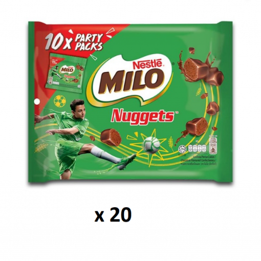 Picture of MILO NUGGETS FUN PACK 20X10X15G