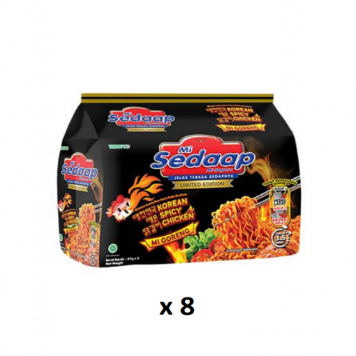 Picture of MI SEDAAP KOREAN SPICY GORENG 8X5X87G