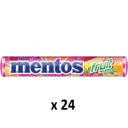 Picture of MENTOS FRUIT 24X1'S