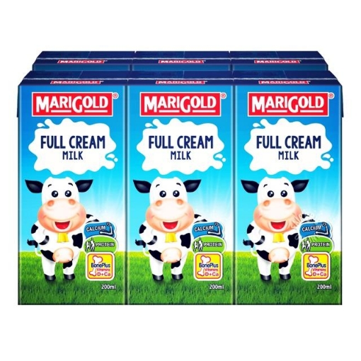 Picture of MARIGOLD UHT MILK FULL CREAM 6X200ML