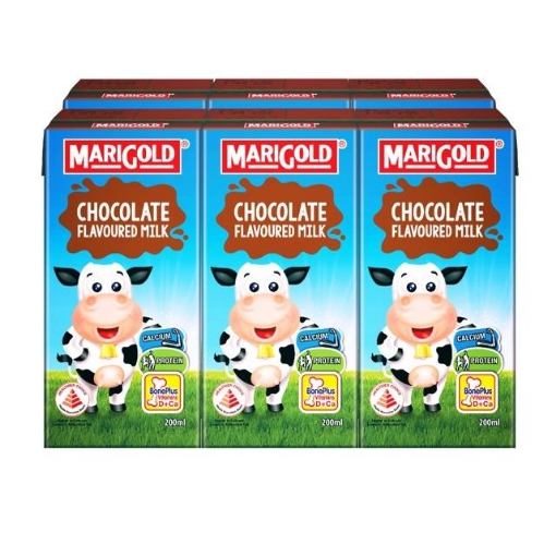 Picture of MARIGOLD UHT MILK CHOC 6x200ML