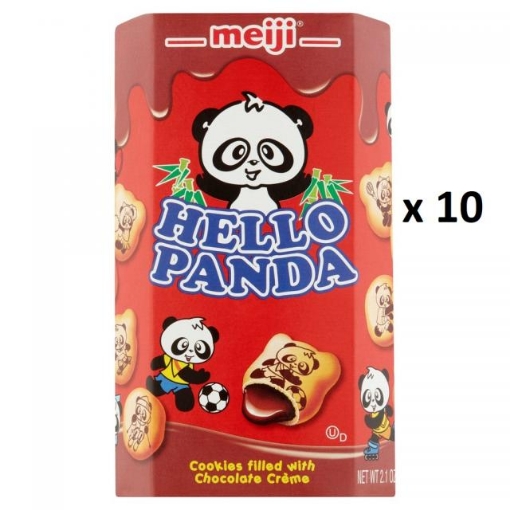 Picture of MEIJI HELLO PANDA CHOC 10X43GM