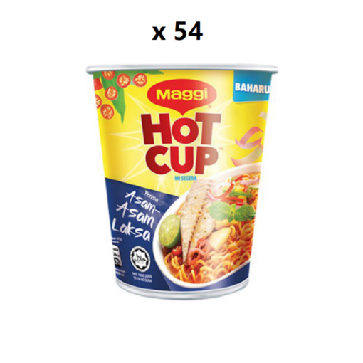 Picture of MAGGI HOT CUP ASAM LAKSA 54X59G