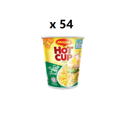 Picture of MAGGI HOT CUP CHICKEN 54X58G