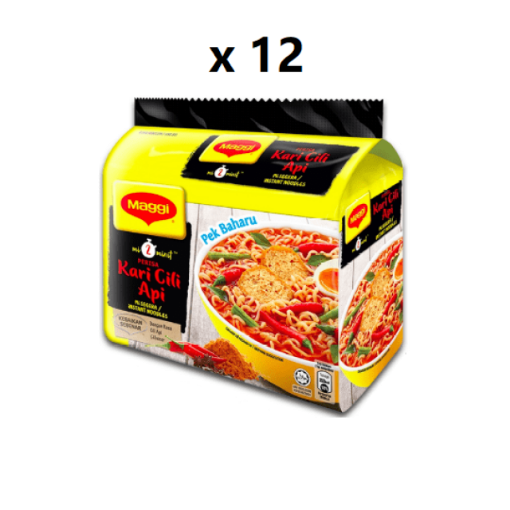 Picture of MAGGI 2MIN KARI CILI API 12X5X75G