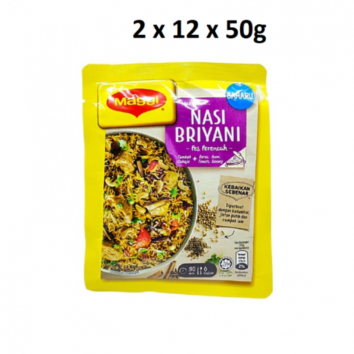 Picture of MAGGI BRIYANI MIX RICE 2X12X50G