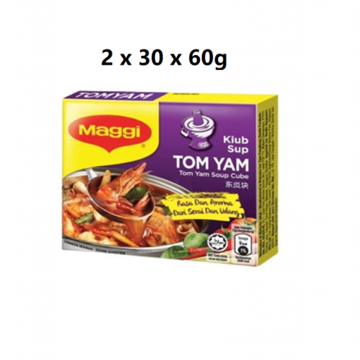 Picture of MAGGI TOM YAM CUBE 2X30X60G