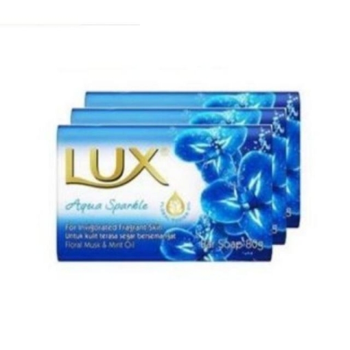 Picture of LUX AQUA SPARKLE BLUE BAR SOAP 3X80G