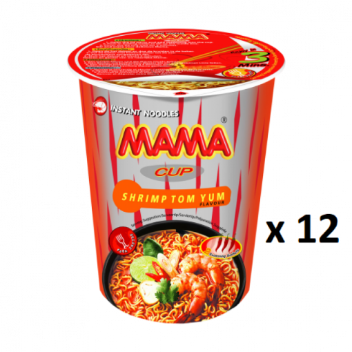 Picture of MAMA SHRIMP TOM YAM MEE CUP 12X70G