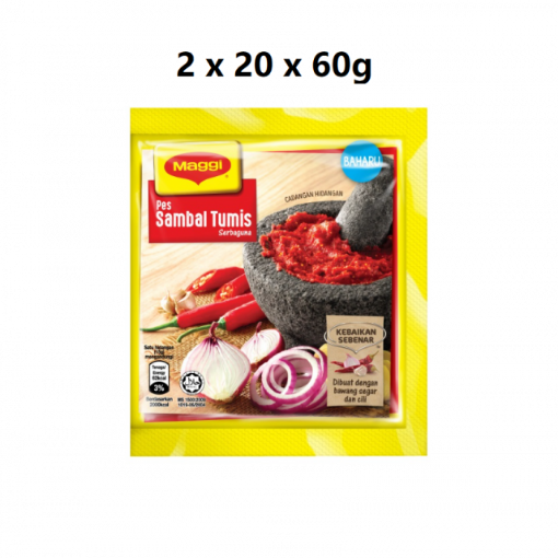 Picture of MAGGI SAMBAL TUMIS 2X20X60G