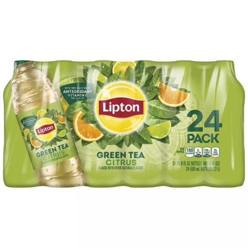 Picture of LIPTON GREEN TEA LEMON 24x450ML