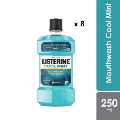 Picture of LISTERINE MOUTHWASH COOL 8X250ML