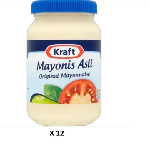 Picture of KRAFT MAYONIS ASLI 12X225G