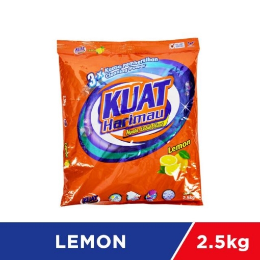 Picture of K.HARIMAU LEMON POWER DETERGENT 2.4KG