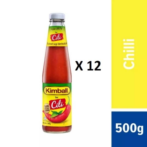 Picture of KIMBALL CHILLI SAUCE 12X500ML