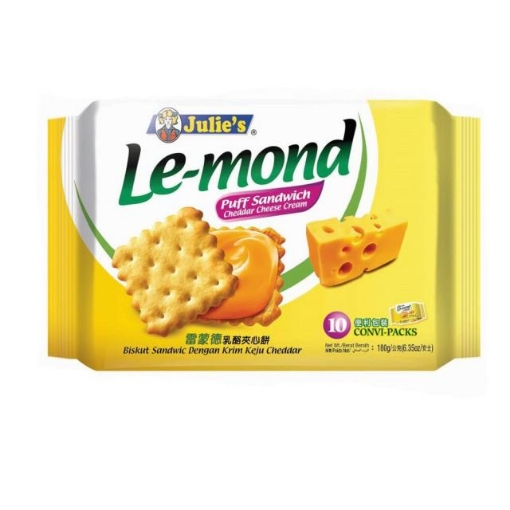 Picture of JULIES LE-MOND PUFF CHEDDAR CHEESE 180G