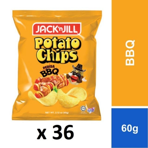 Picture of JNJ POTATO CHIP BBQ 36X60G