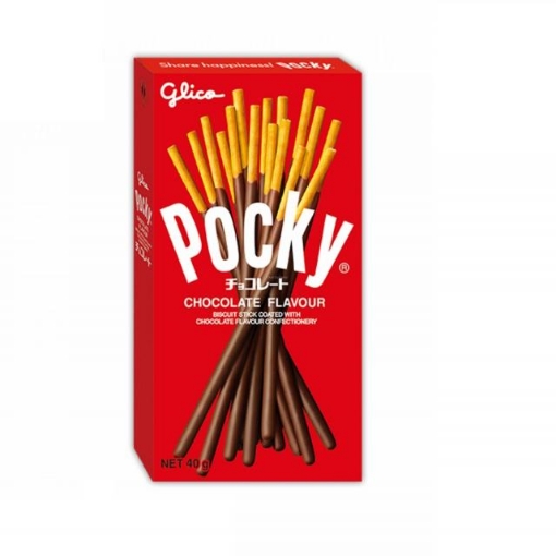 Picture of GLICO POCKY CHOCOLATE FLAVOUR 40GM