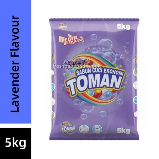 Picture of E/ TOMAN DETERGENT POWDER LAVENDAR 5KG