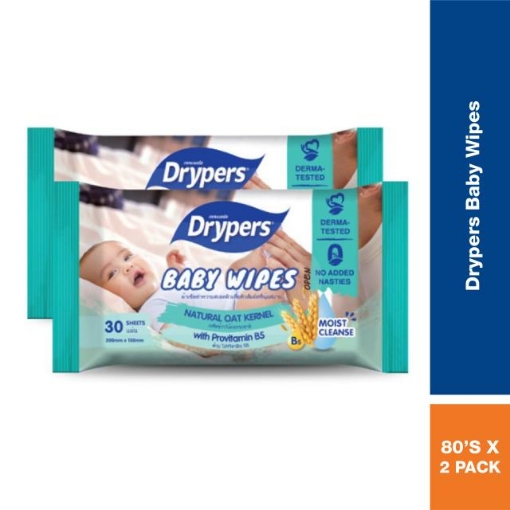 Picture of DRYPERS WIPES PROVITAMIN 80SX2
