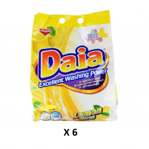 Picture of DAIA POWDER DETERGENT LEMON POUCH 6X2.3K