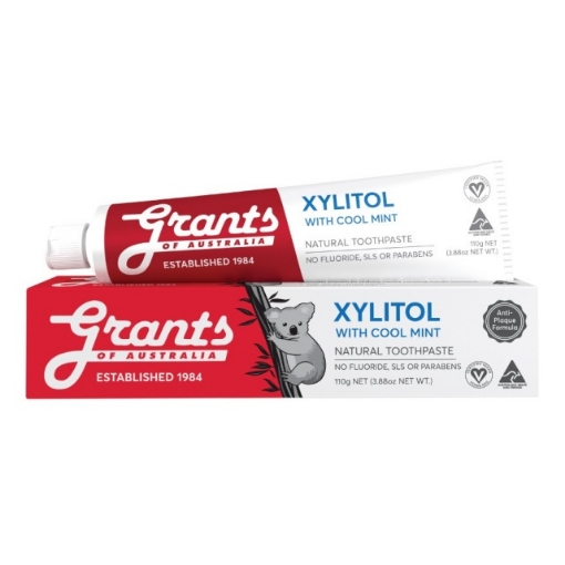 Picture of Country Farm Organics Grant's Xylitol with Cool Mint Toothpaste (110g)