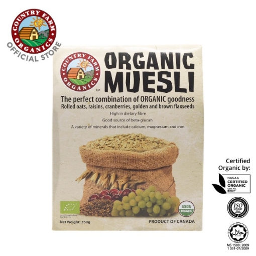 Picture of Country Farm Organics Canada Berry Muesli 250g