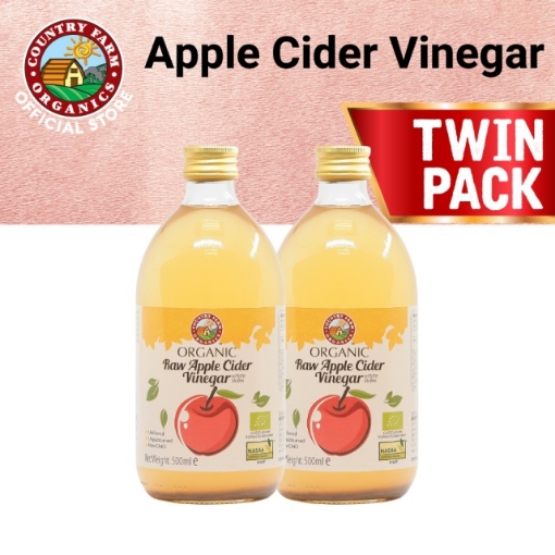 Picture of Country Farm Organic Apple Cider Vinegar - 500ml x 1