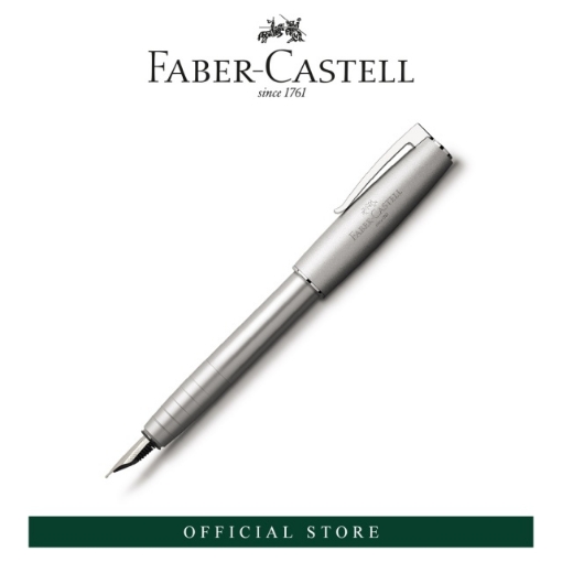 Picture of Faber-Castell LOOM Metallic Silver Fountain Pen