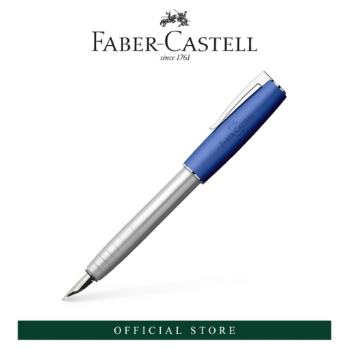 Picture of Faber-Castell LOOM Metallic Blue Fountain Pen