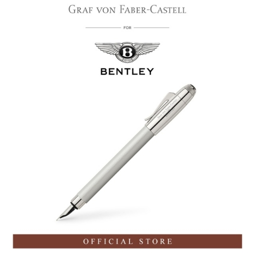 Picture of Graf von Faber-Castell for Bentley White Satin Fountain Pen