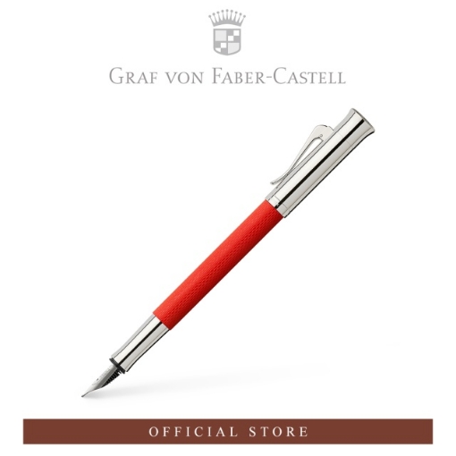 Picture of Graf von Faber-Castell GUILLOCHE Fountain Pen India Red