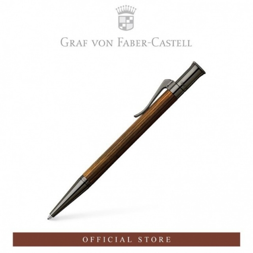 Picture of Graf von Faber-Castell CLASSIC Macassar Platinum Ball Pen