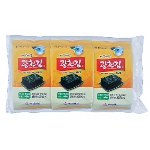 Picture of KWANGCHEONKIM CRUNCH DOSIRAK SEASONED SEAWEED 3'S X 4G