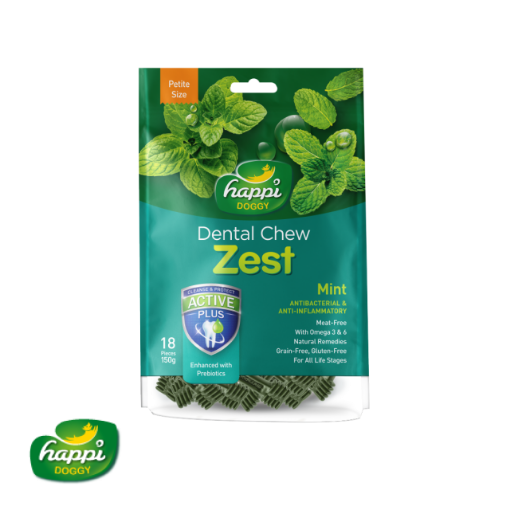 Picture of HAPPI DOGGY Chew Zest - Mint 2.5" 150g