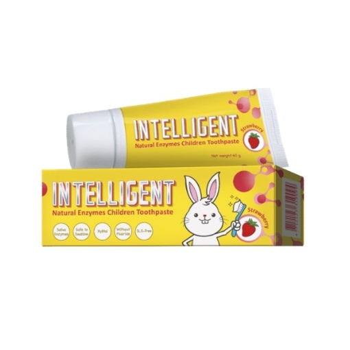 Picture of Intelligent Natural Enzymes Children Toothpaste 40G  Strawberry