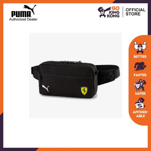 Picture of PUMA x Ferrari SPTWR Race Waist Bag - Puma Black - Adults - Unisex - 07840702