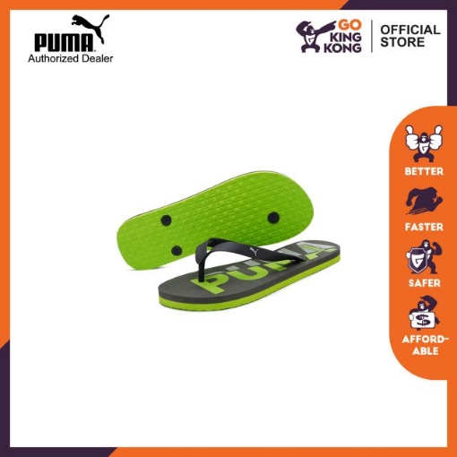 Picture of PUMA Epsom V1 IDP Asphalt-Limepunch-Silver Adults Male - 38028002