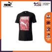 Picture of PUMA Logo Tee Logo Fill-Puma Black-Male-59627151