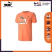 Picture of PUMA Classics Logo Tee-Fusion Coral-Male-59774029