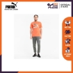 Picture of PUMA Classics Logo Tee-Fusion Coral-Male-59774029