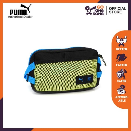 Picture of PUMA x FIRST MILE Waist Bag-Puma Black-Nrgy Blue-Fizzy Yellow-Unisex-07778601